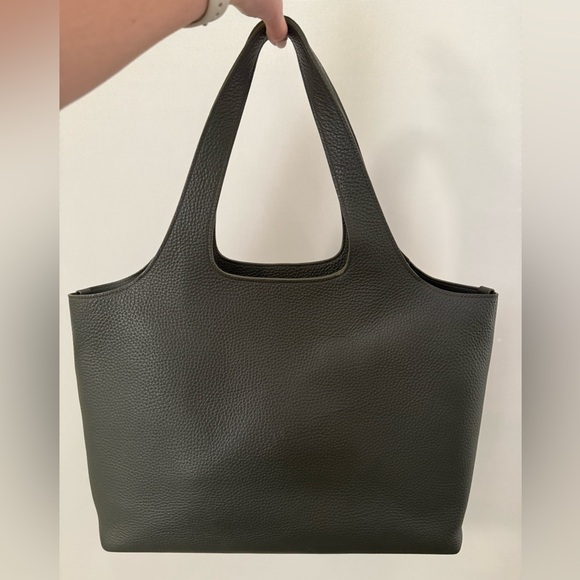 Cuyana Dark Olive 13 Inch System Tote - Picture 6 of 7